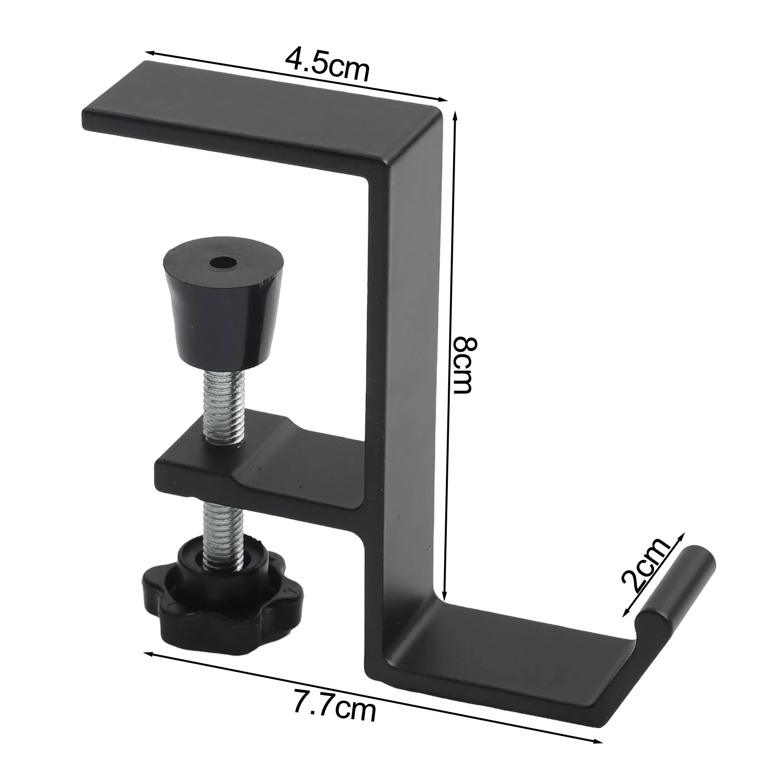 Adjustable Hanger Headphone Holder Organize Space Compact Size Easy Installation Lightweight And Portable Supports Up To 5kg