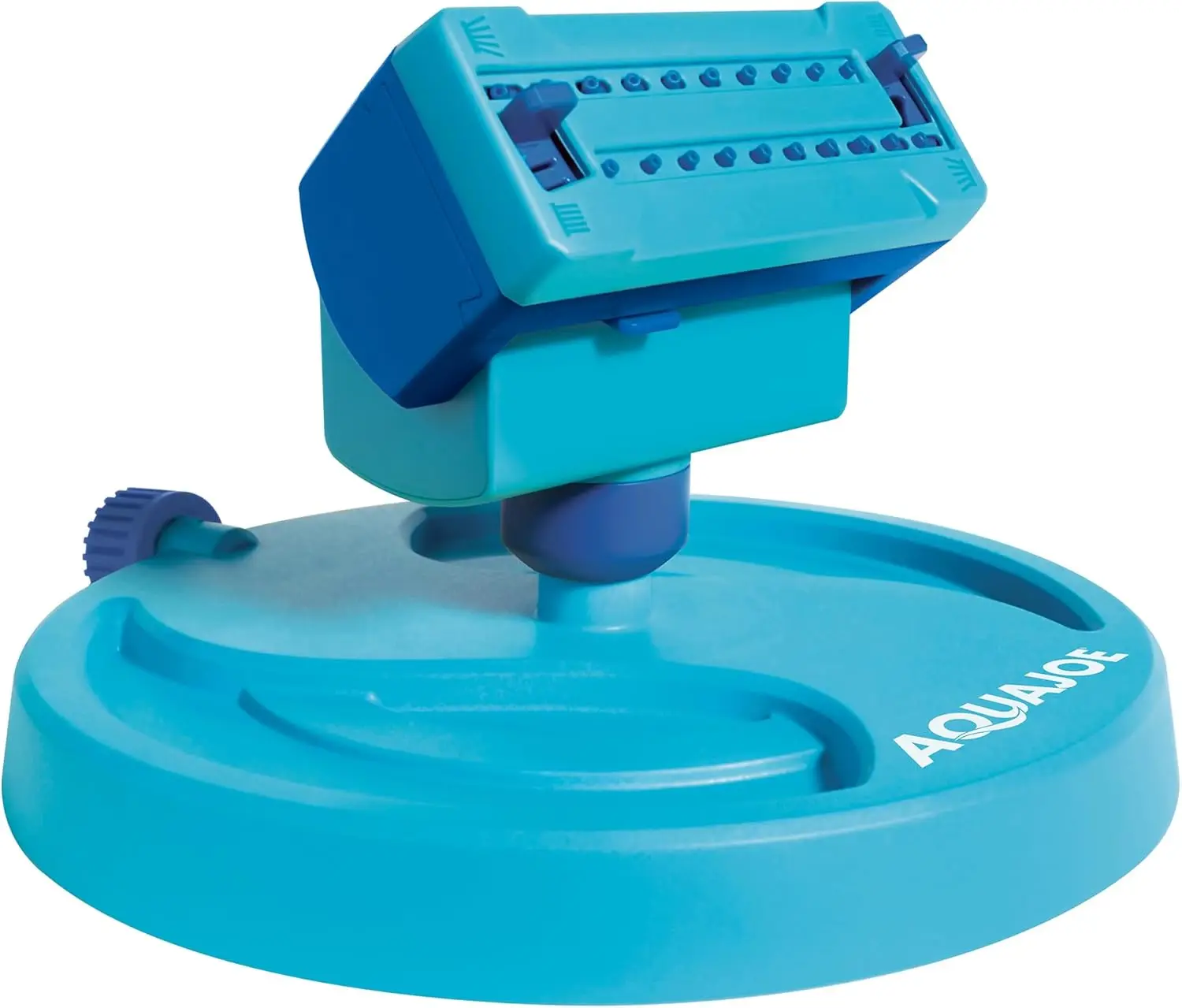

aj-ospr20 mini oscillating sprinkler on sled base, up to 4,250 square-foot coverage