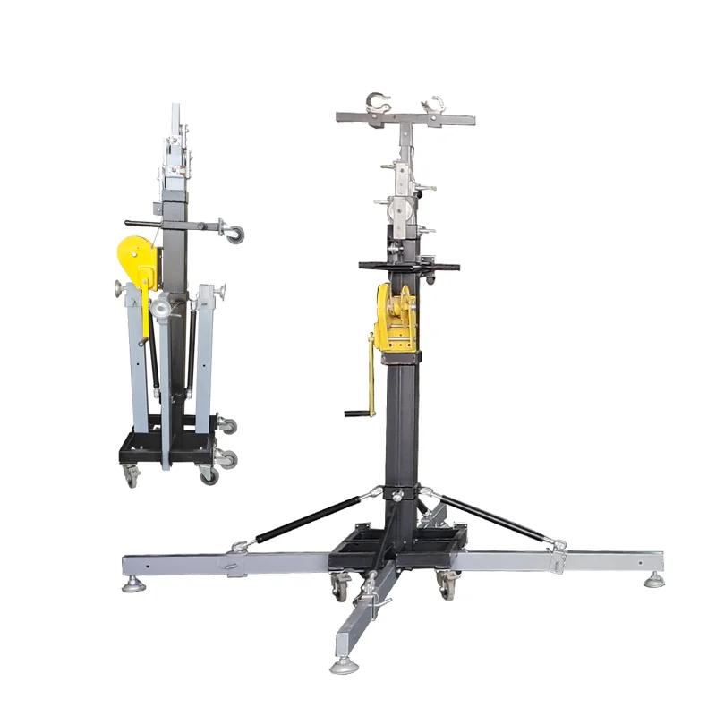 Good Load Capacity Adjustable Crank Truss Lift Tower DJ Bracket