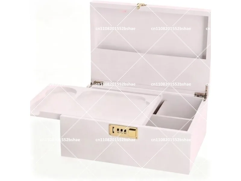 

Bamboo Desktop Storage Box with Drawer, Home Kitchen Cutlery Organizer, Grid Cleaning Caddy