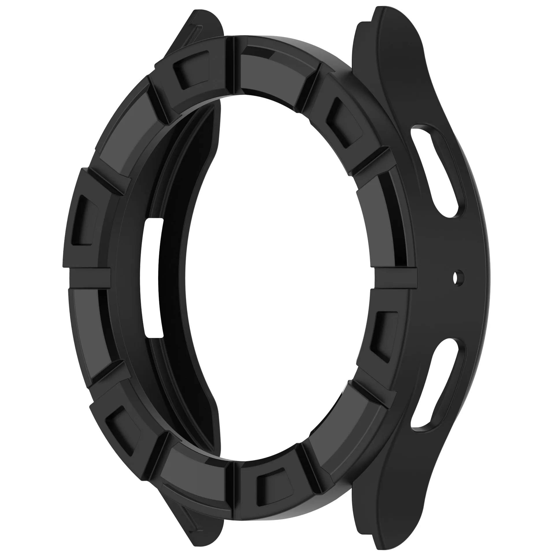 New TPU Protective Case Anti-Scratch 40/44MM Frame Bumper Hollow Edge Shell for Samsung Galaxy Watch 7 Smart Watch Accessories