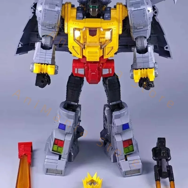 In Stock Transformed Toys MP08 Grimlock MP-08 Animation Version Enlarged KO Version Action Figure Fan Hobbies Toys Figures