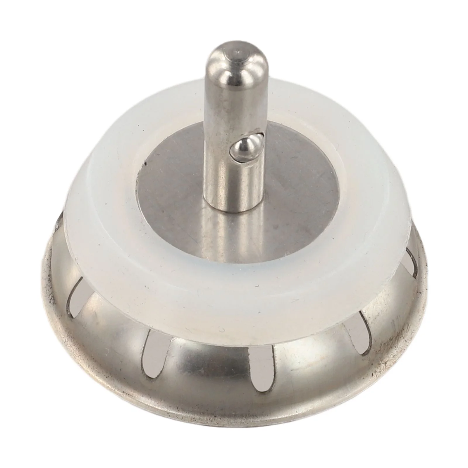 Stainless Steel Sink Stopper for Kitchen Drain 50mm with Silicone Seal and Umbrella Filter Replacement Rust Resistant 304