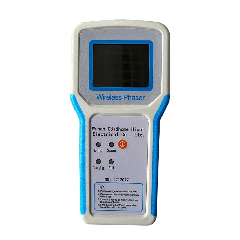 Wireless High Voltage Phase Frequency Sequence Tester Meter