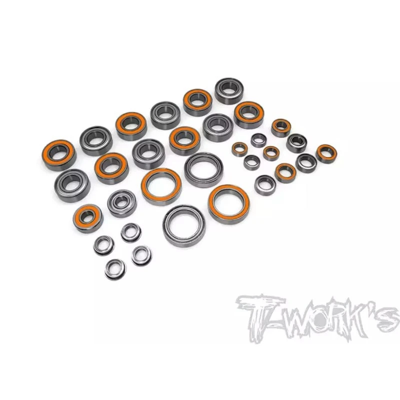 

Original T works BBS-SRX8PRO Precision Ball Bearing Set ( For Serpent SRX8 Pro ) 32pcs. Professional Rc part