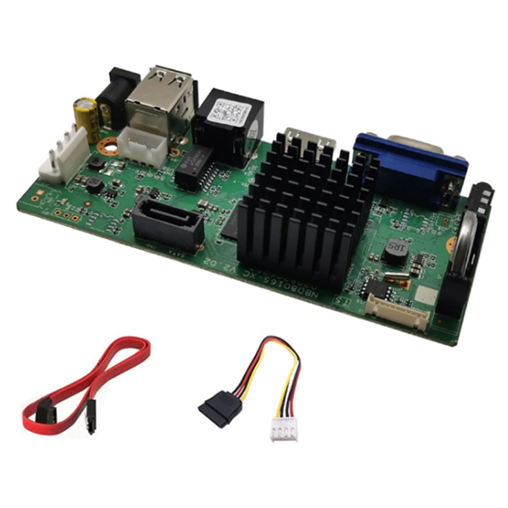 B29C-2X H.265 9Chx5mp NVR Network DVR Digital Video Recorder Board IP Camera Max 12T Face Human Detection OVNIF XMEYE 1 SATA