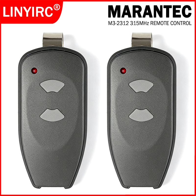 

New MARANTEC 315MHz M3-2312 M32312 M3-2314 M32314 M3-3313 Garage Door Opener Remote Control 315MHz Garage Door Remote Control