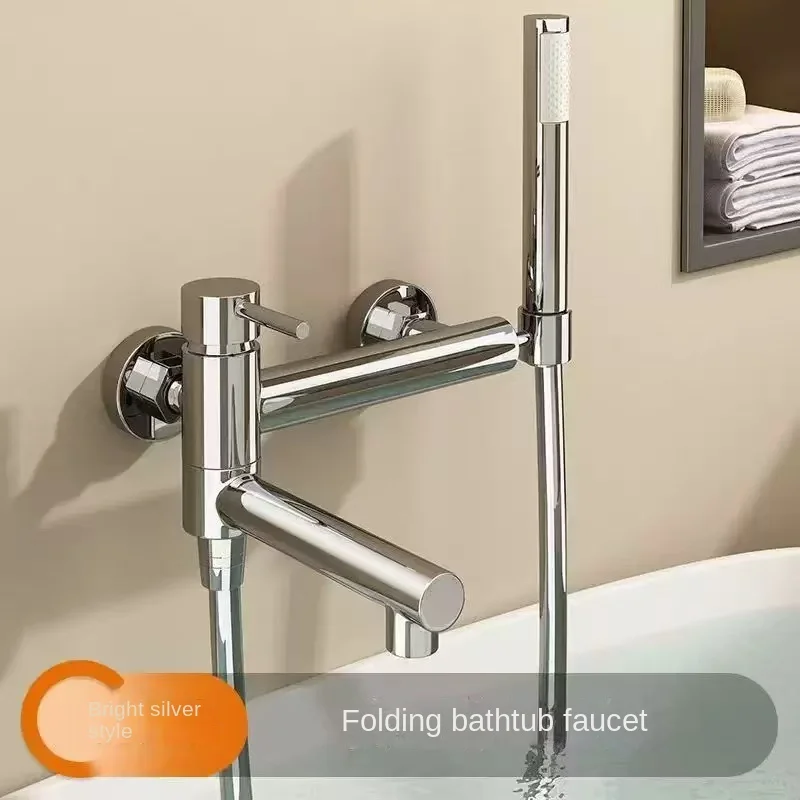 

Electroplated all copper bathtub, extended faucet, simple showerhead, mixing valve showerhead, showerhead