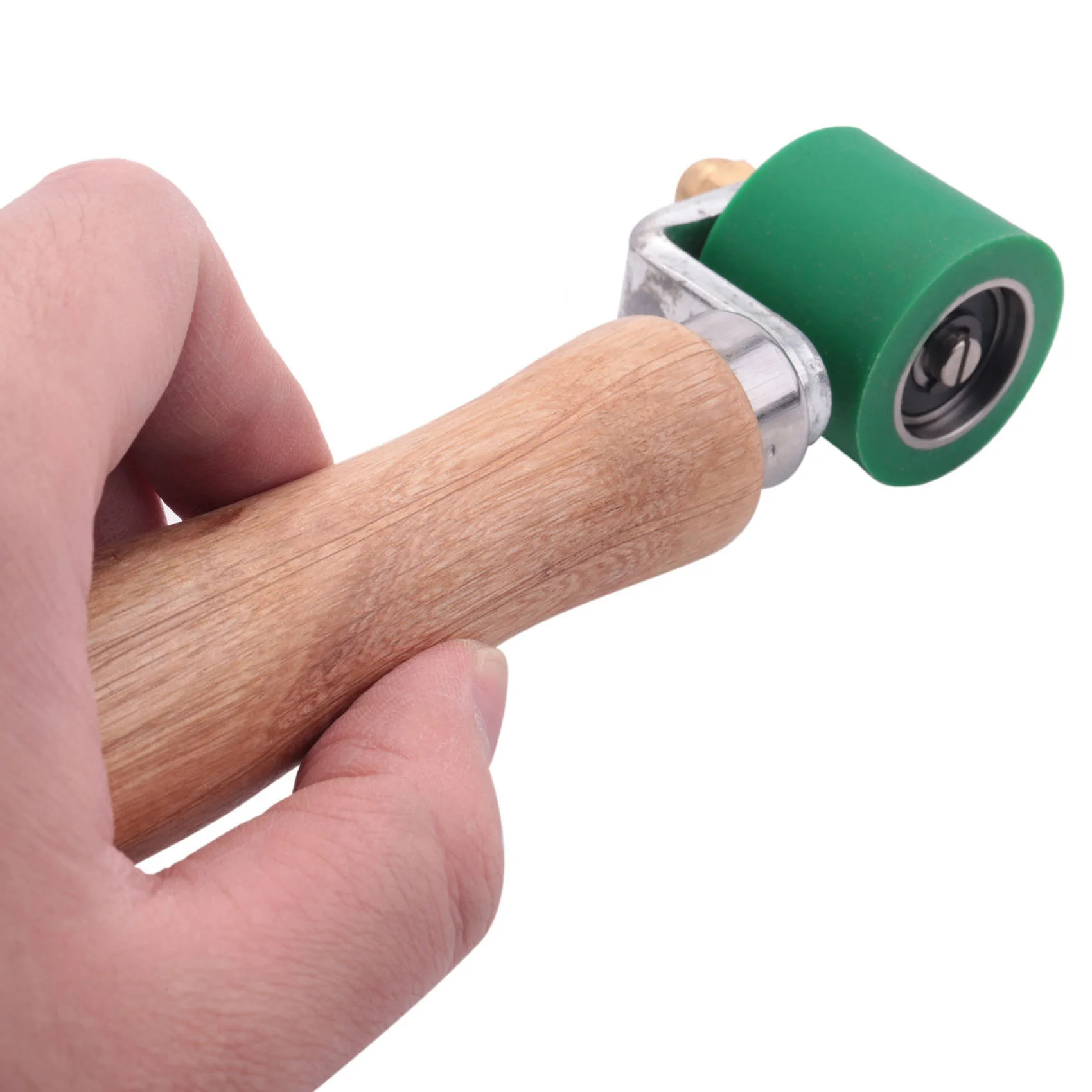 

Hand Pressure Roller, 1.1 Inch Silicone Pressure Roller Roller Seam Roller For PVC/TPO/EPDM Roofing Tools Flooring Tools-B51B