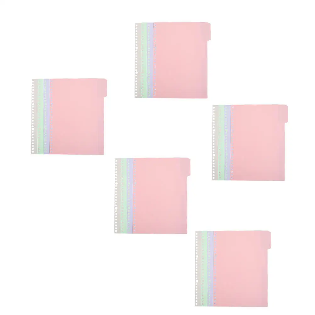 

20 шт. разделителей для папок с цветными вкладками, с возможностью записи, сменные, для организации документов, отчетов, презентаций