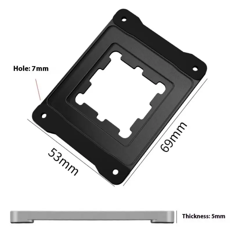 Picture 7: Aluminum Universal AM5-AMD CPU Bending Correction Buckle Cover For 7950X 7800X 7700X 7600X 7500F Desktop Chassis