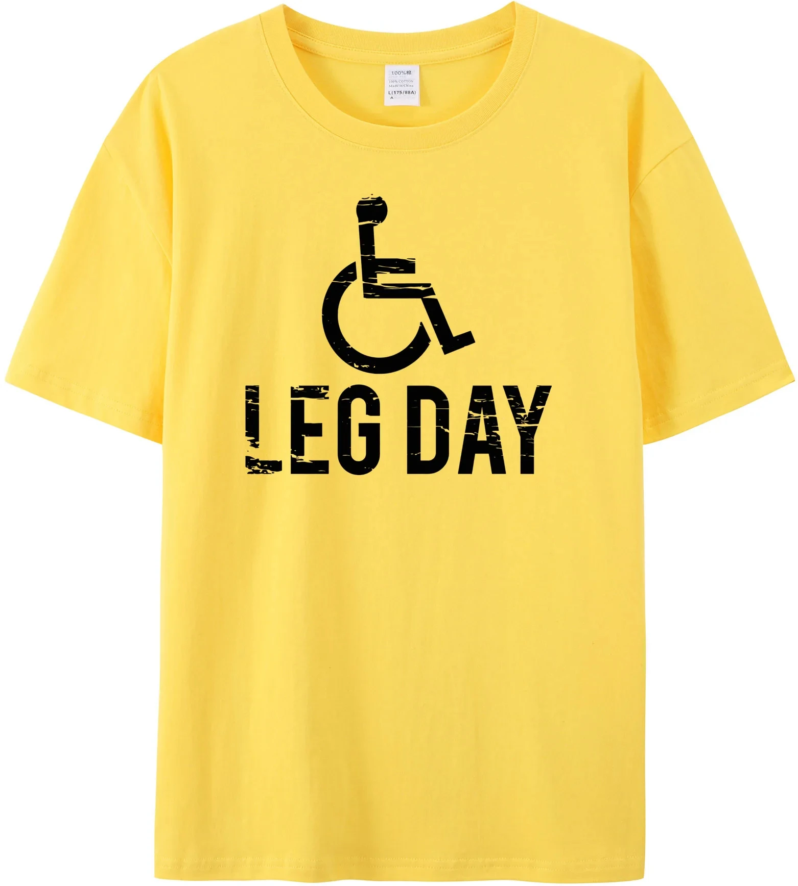 Leg Day Graphic Novelty Sarcastic Funny T Shirts High Quality 180GSM 100% Cotton Cool Top Tees