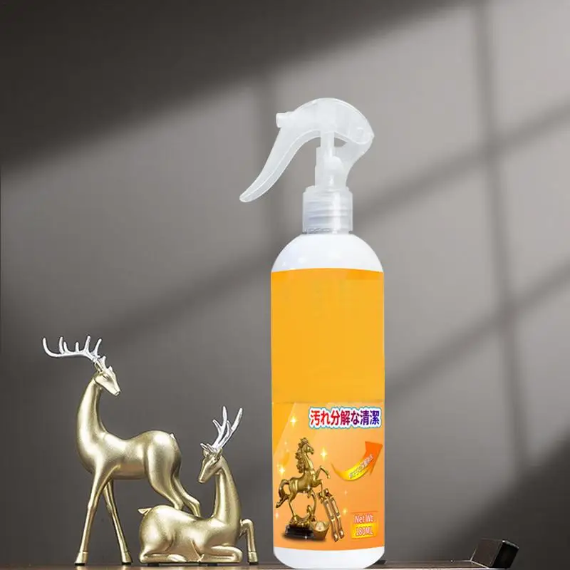 Safe Metal Cleaner And Rust Remover 6.08oz Cleaning Spray For Bronze Bronze Instant Polisher Copperware Renovation Artifact