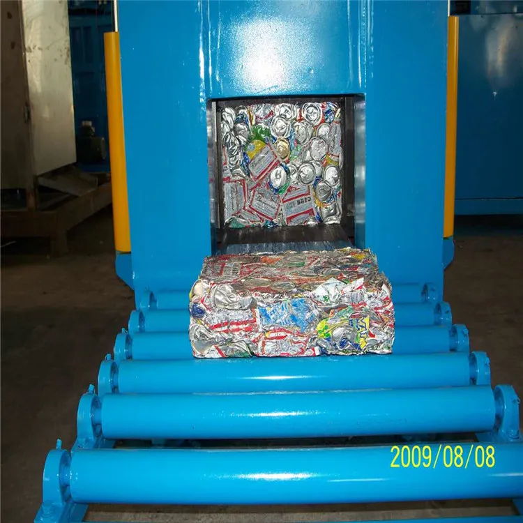 Waste Paper Compressor Machine Cardboard Baling Press Machine Used Clothes And Textile Compress Baler Machine