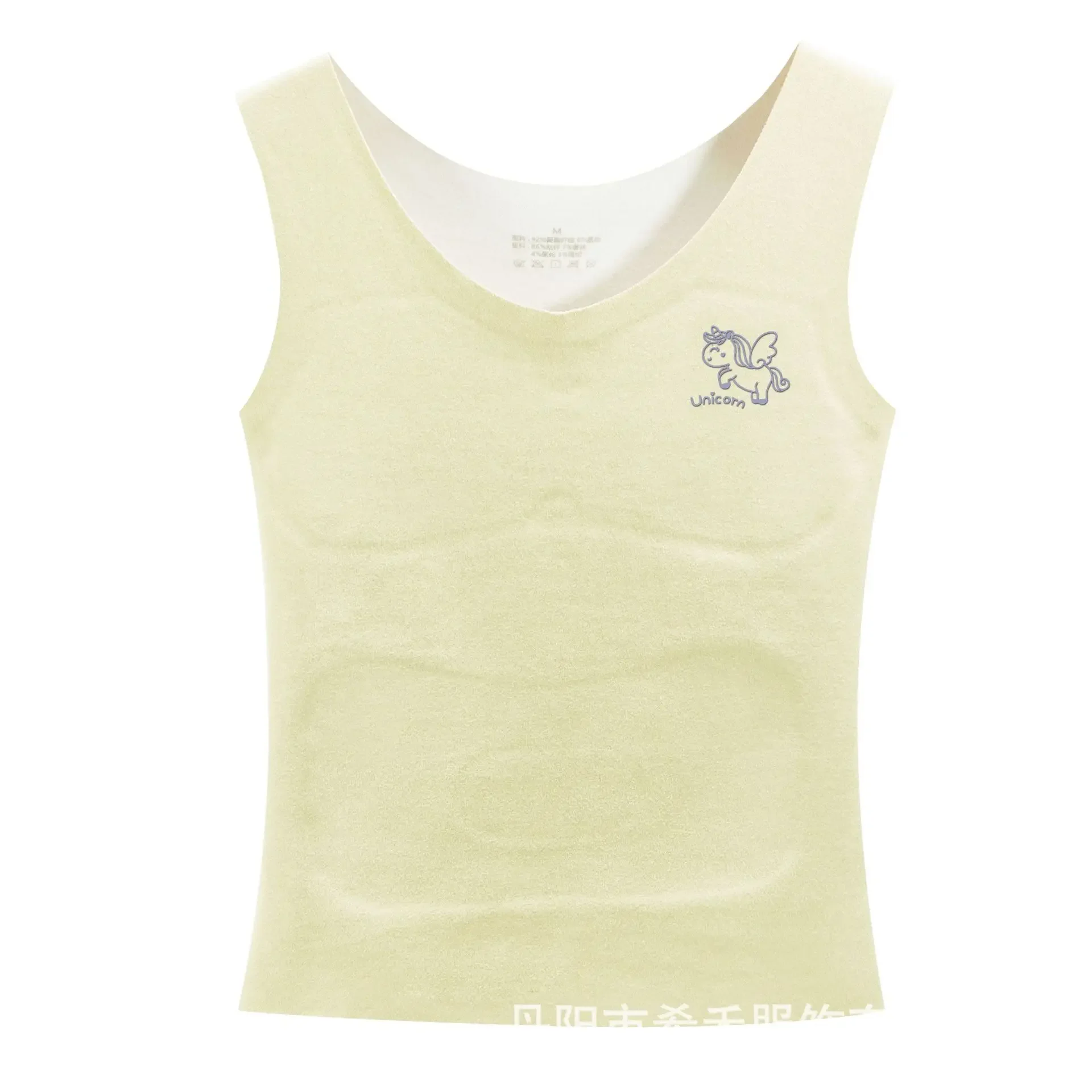New Kids Underwear Comfortable Bra Children Crop Tops Breathable Cushion Fit Girls Cotton Short Bra Seamless Bra Design
