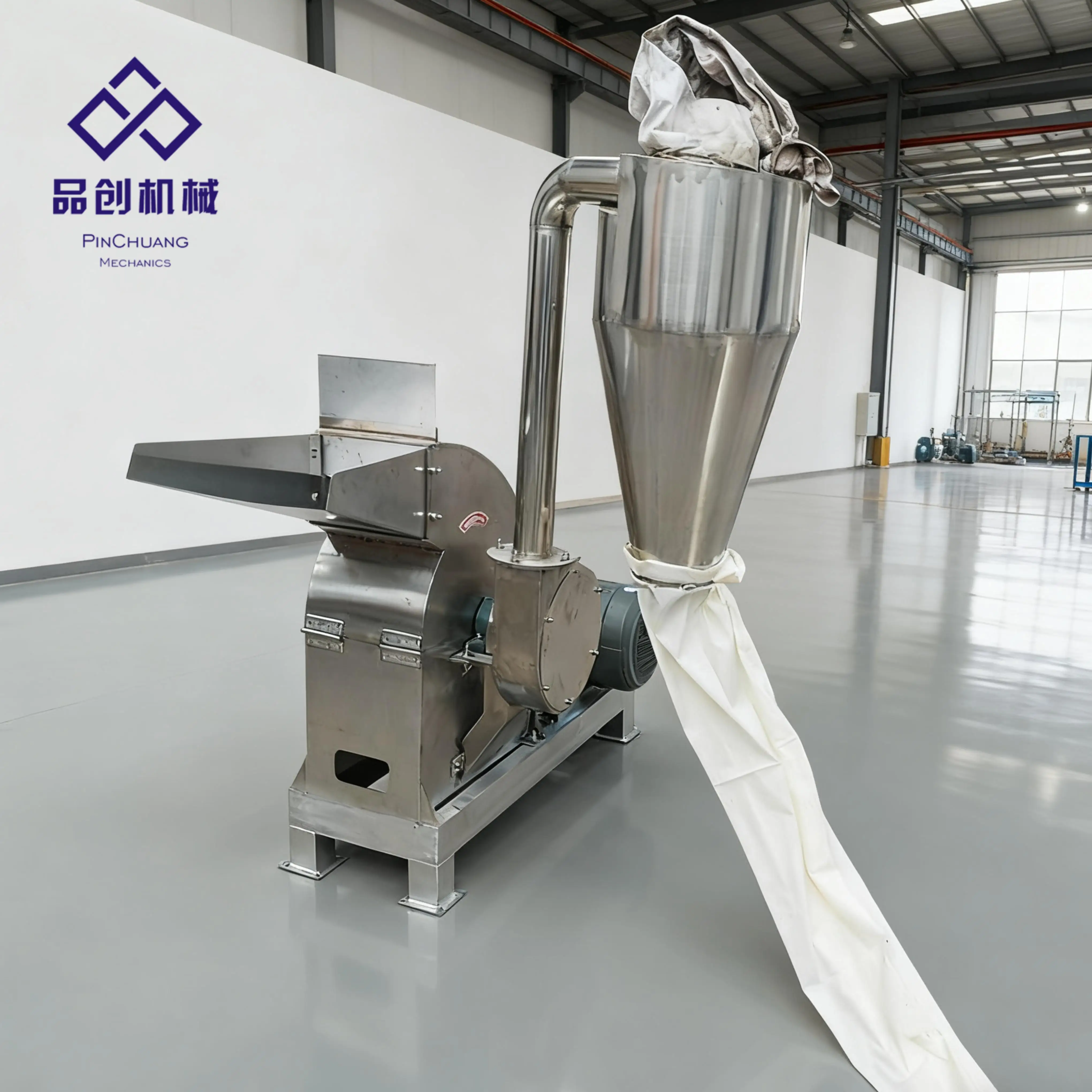 Electric Multi-functional Stainless Steel Dry Leaf Spice Grinder Hammer Mill Herb Pulverizer