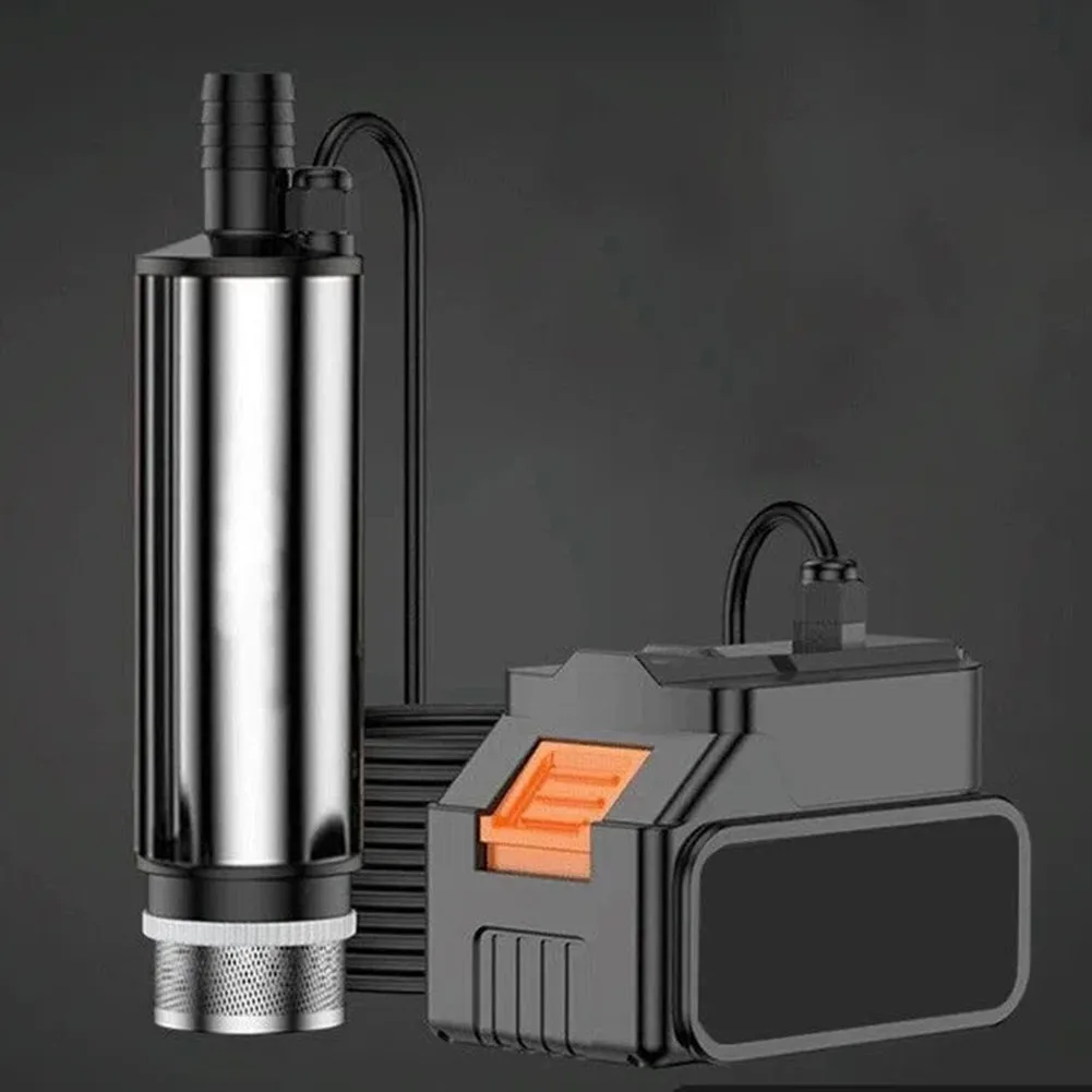 Portable Transfer Cordless Water Pump Inlet Approx. 51 Mm Outlet Approx. 16 Mm Stainless Steel Plastic For Various Hoses