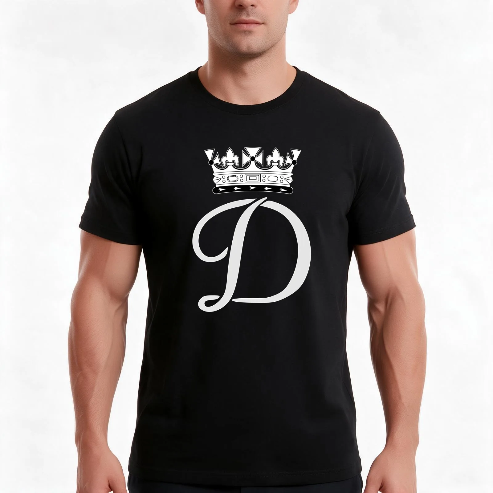 Royal Monogram of Princess Diana of Wales T-Shirt Summer Casual Cotton Tee Oversized Streetwear Tops Vintage Graphic Print
