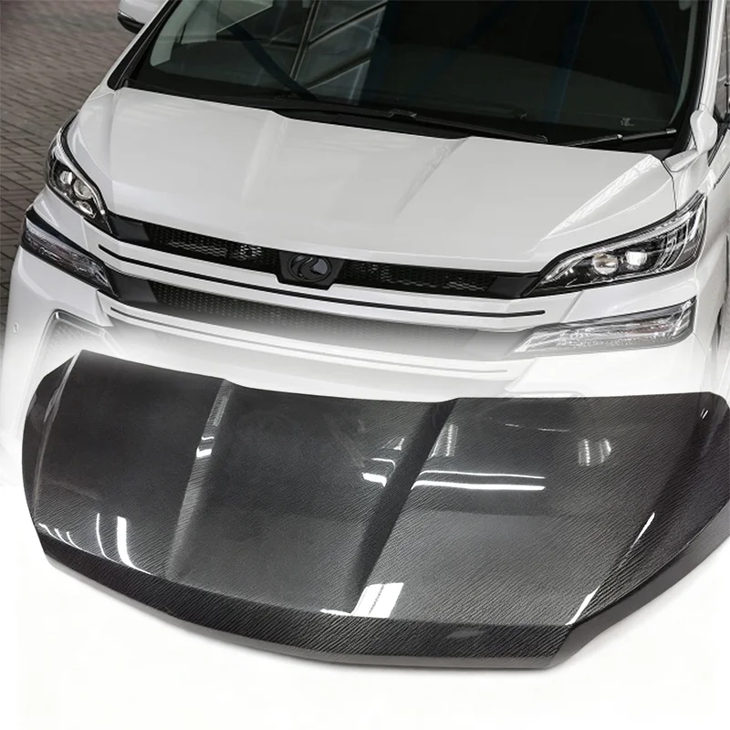 

For Toyota Vellfire 30 Series (AH30) KUL Style Front Hood (15 Onwards) - Perfect Fit for 30 Series