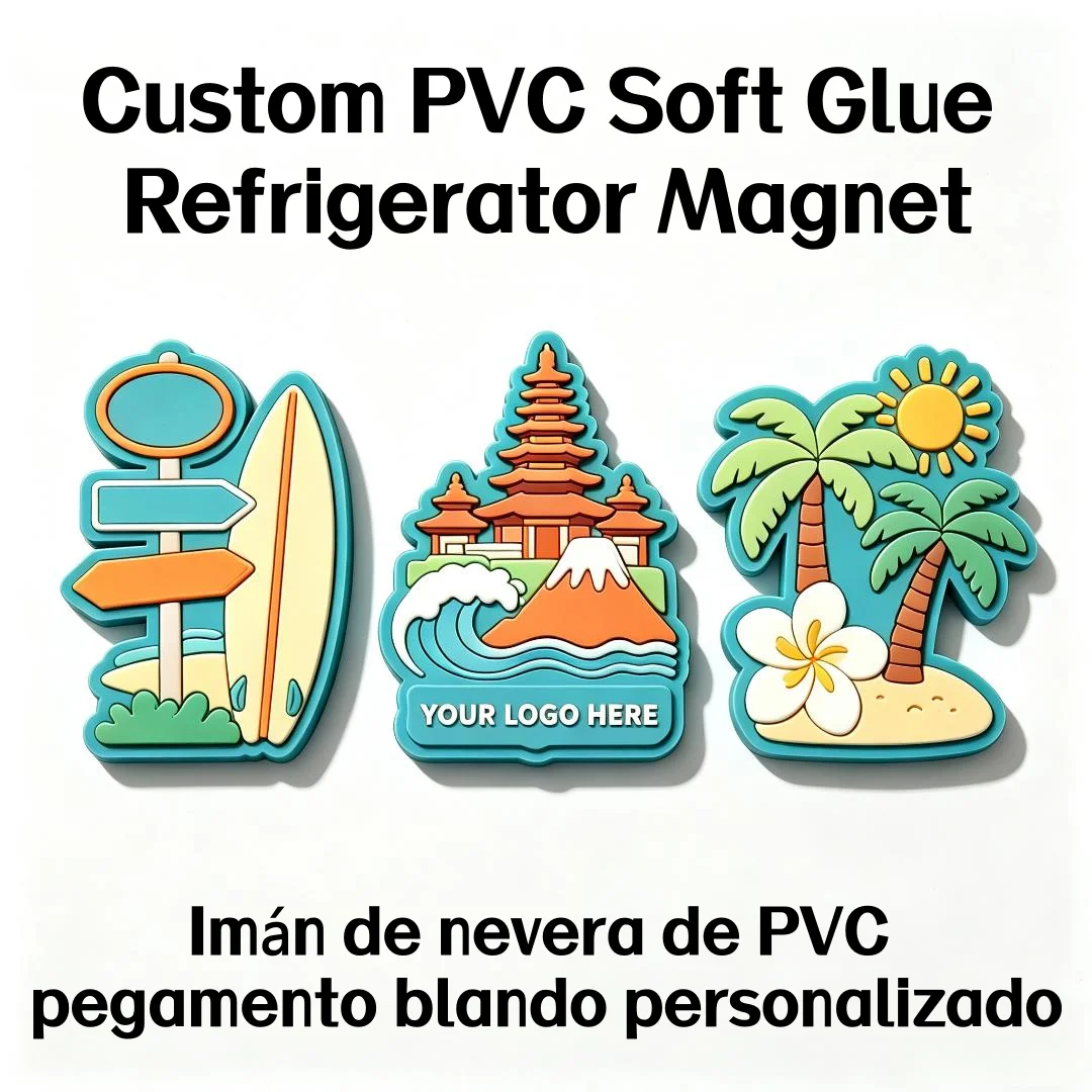 Custom Design Rubber Refrigerator Magnet High Quality Custom Soft PVC Fridge Magnets Soft Rubber Magnetic Strip Adhesive Backing