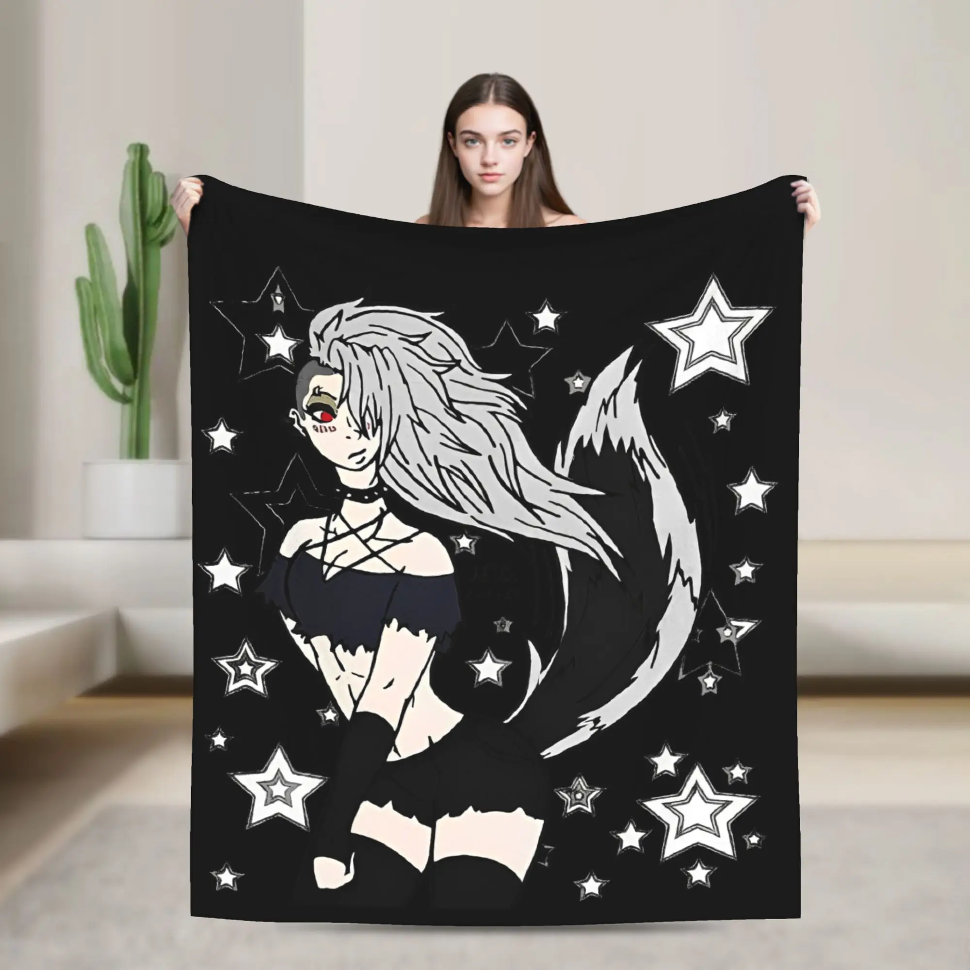 JDC Loona  Blankets  Flannel Awesome Soft Throw Blankets for Home Textile Decor,