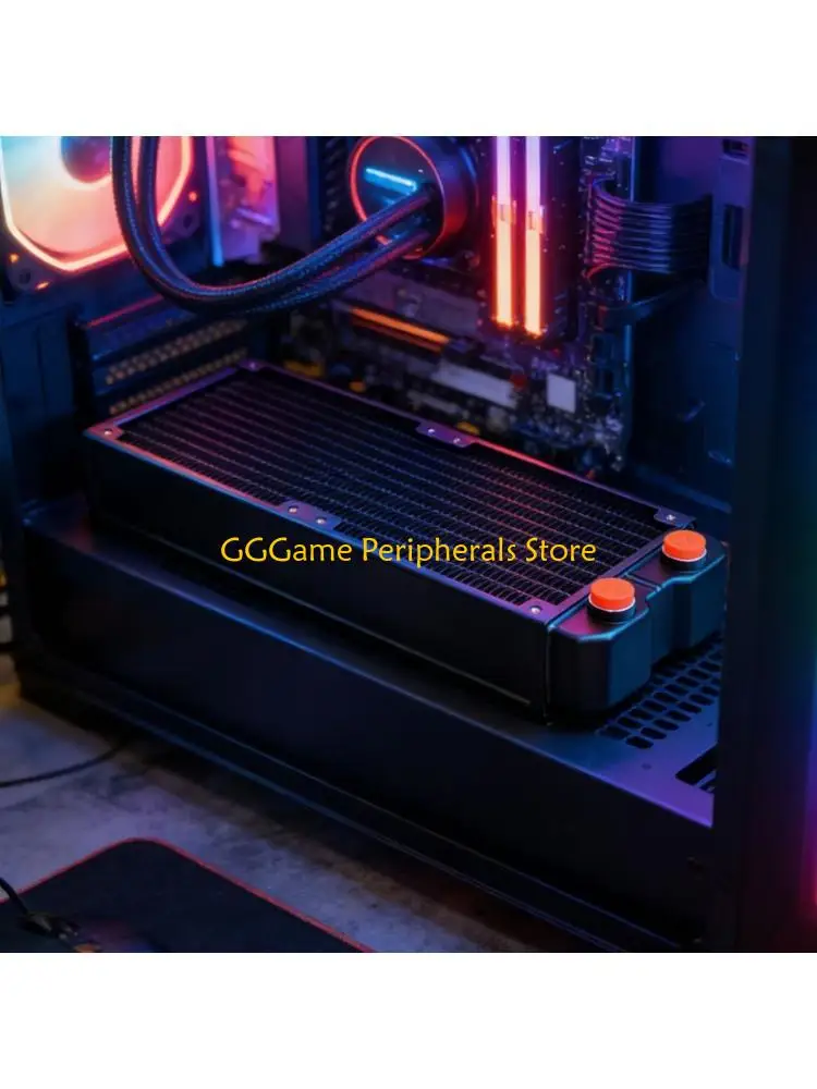 U55B Aluminum Alloys Water Cooling Radiators For Enhances Heat Dissipation And Easy Installation