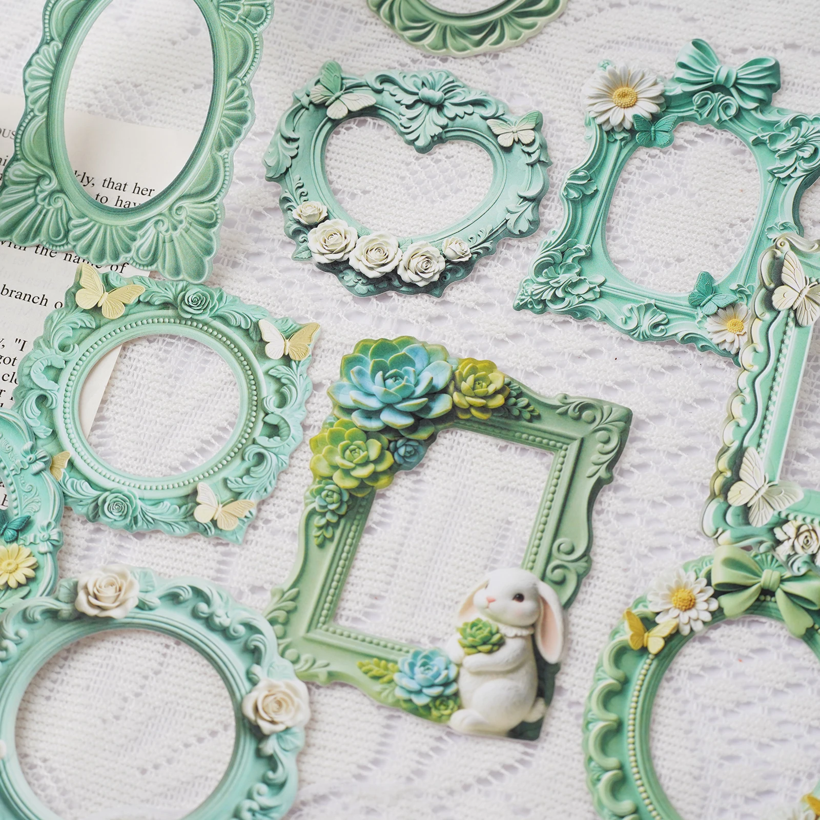 Etori Life 10Pcs Light Green R - Vintage Collectible Books ulasan dan harga