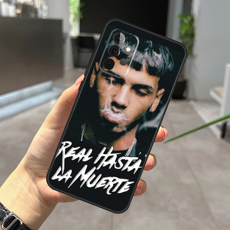 Anuel AA Real Hasta La Muerte Case For Samsung Galaxy A73 A53 A33 A13 A12 A32 A51 A71 A14 A34 A54 A50 A70 A52 A72 Cover