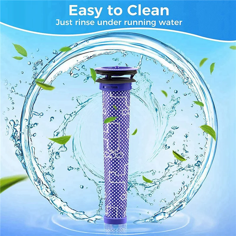 Paquete de BAAN-10 prefiltros de repuesto para filtro de vacío Dyson para Dyson V6 V7 V8 DC59 DC58 reemplaza la pieza 965661 01