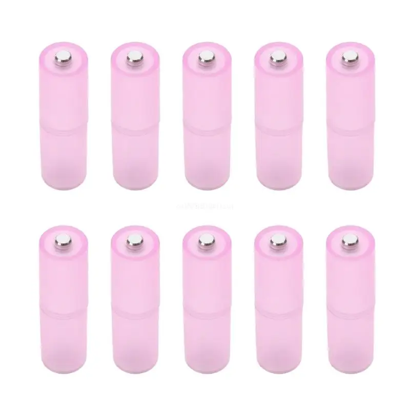 10pcs AAA to AA Battery Adapter Battery Converter AA to C Battery Converter Hold Dropship