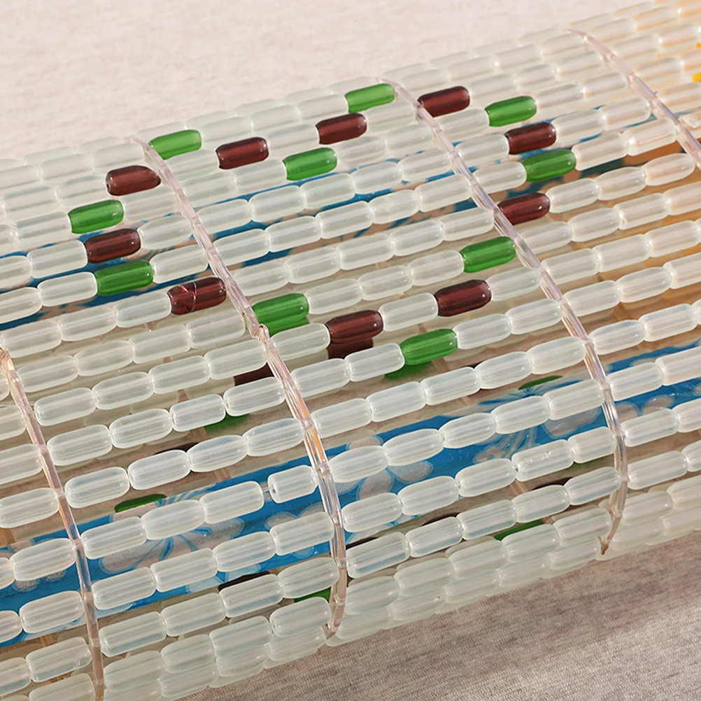 

Ceramic Hollow Pillow Breathable Summer Sleeping Pillow for Bedroom Bath Sauna Comfortable for Men Women