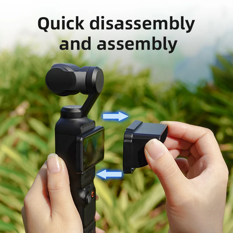 Zonnescherm Voor Dji Omso Pocket 3 Handheld Camera Accessoire Scherm Lichtscherm Zonnekap Cover