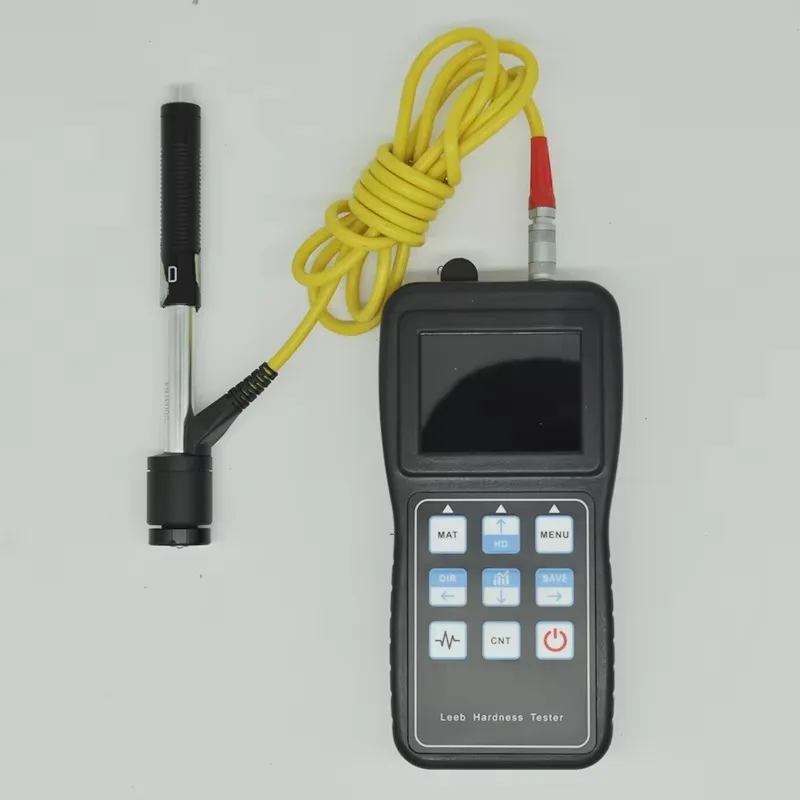 2025 Il più nuovo tester di durezza Leeb Schermo a colori ad alta precisione Tester di durezza a scala intera Tester di durezza Leeb portatile diviso