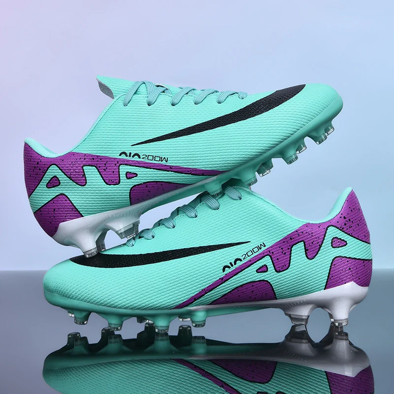 

Fashion Cheap Long Spikes Soccer Sneakers For Men Lightweight Women's Football Boots Outdoor Large Size 46 Sports Shoes Football