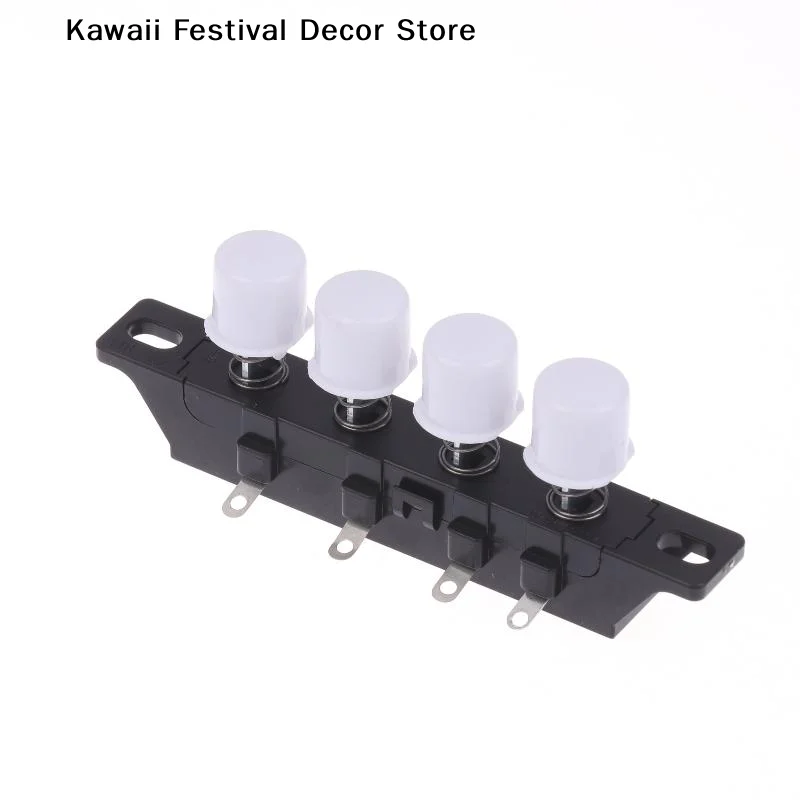 【K】1/2/3Pcs 4 Key 3-Speed ​​Round Knob Switch Universal Electric Fan Switch Accessories For Table Fans Floor Fans