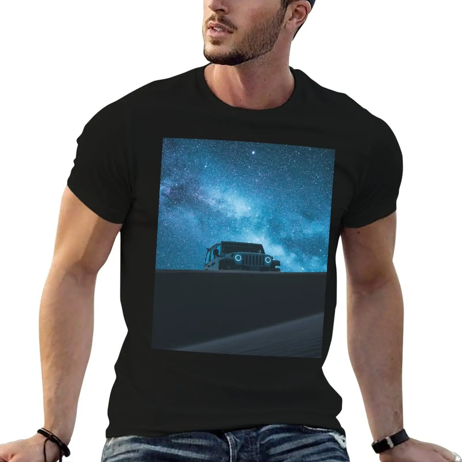 epic desert night T-Shirt Durable Work Wear T-Shirt