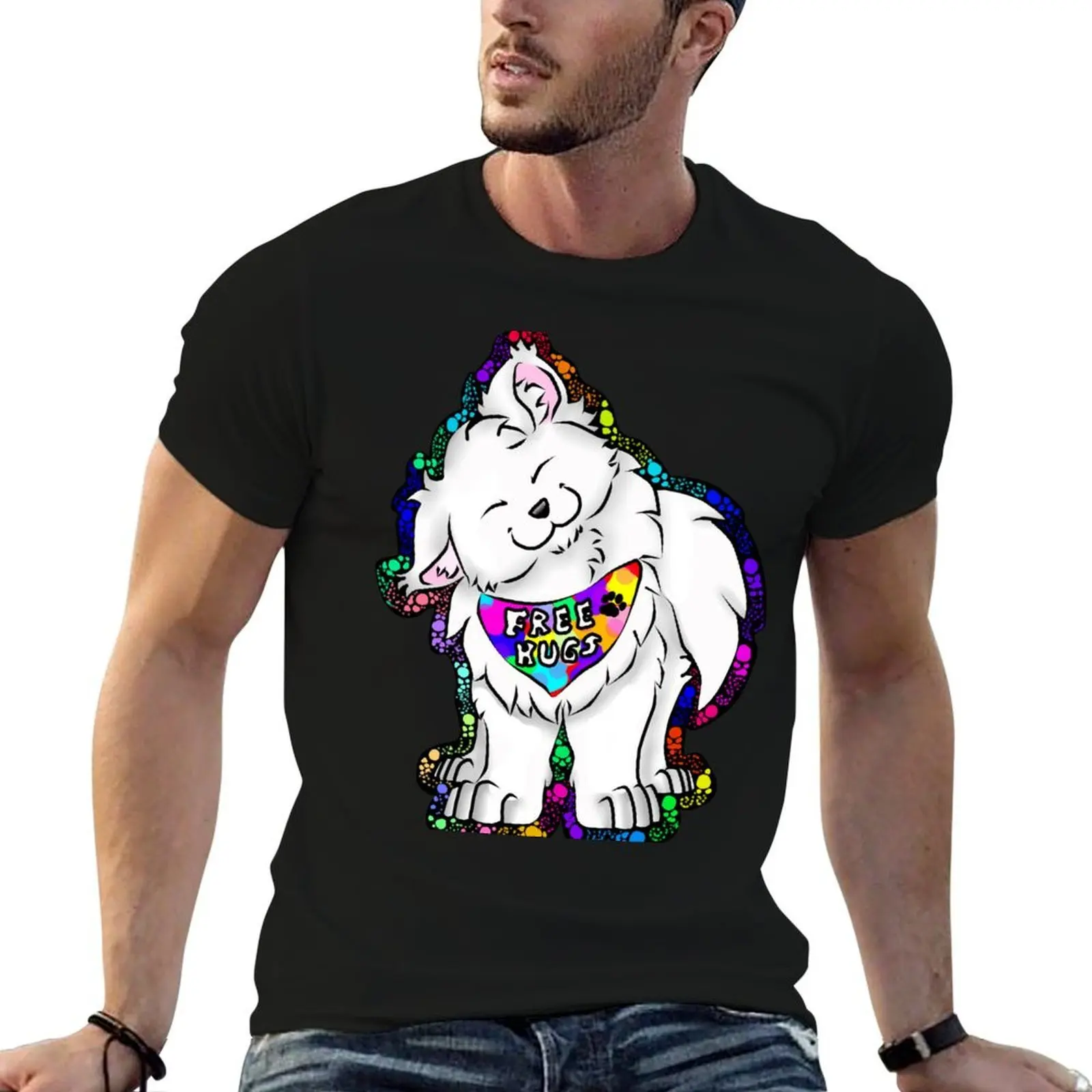 Samoyed T-Shirt vintage t shirts plus size tops mens designer t shirt