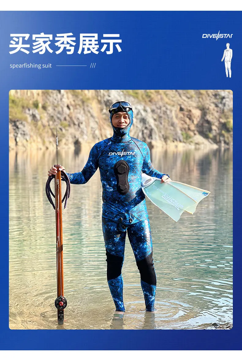 0.5mm Lycra Wetsuitsurf Scuba Diving Suit Equipment Underwater Fishing Spearfishing Kitesurf Swimwear Wet Suit Equipment