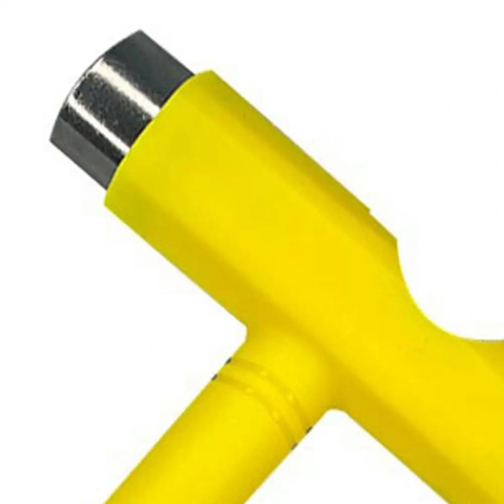 Portable Skateboard Tool Multifunctional Skateboard Wrench Tool Heavy Duty T-type Hex Screwdriver Portable Longboard for Kids