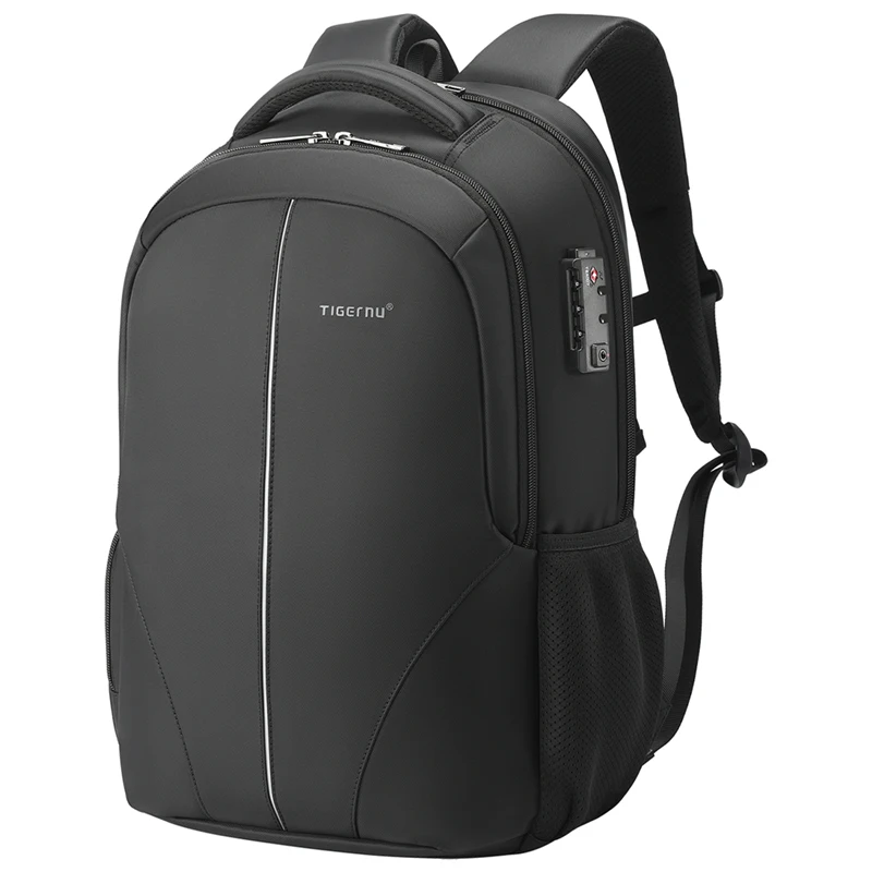 Tigernu sacs à dos de Compression sous vide 15.6 17 pouces sac à dos pour ordinateur portable hommes sac à dos sous vide automatique sans pompe sac à dos de voyage sacs TSA