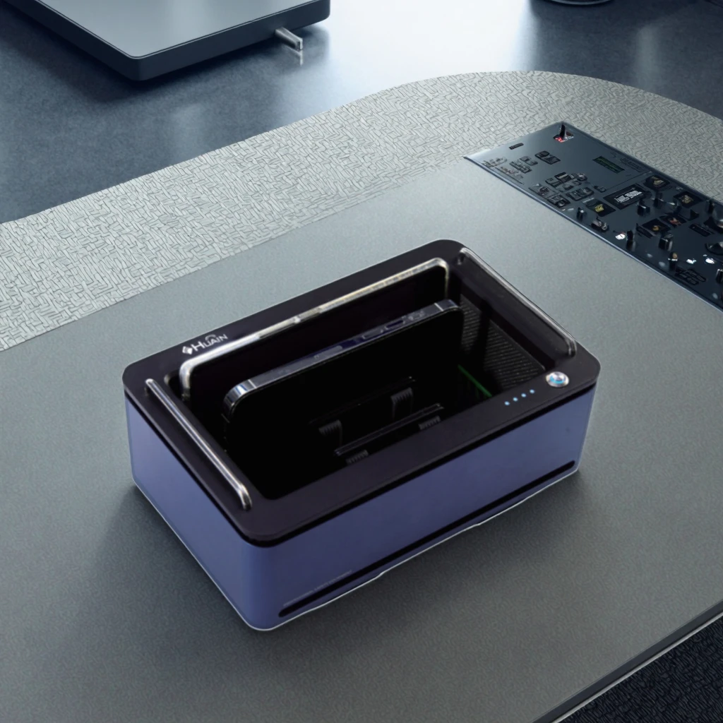 Security Audio Conference System with Wireless Charging Achieve