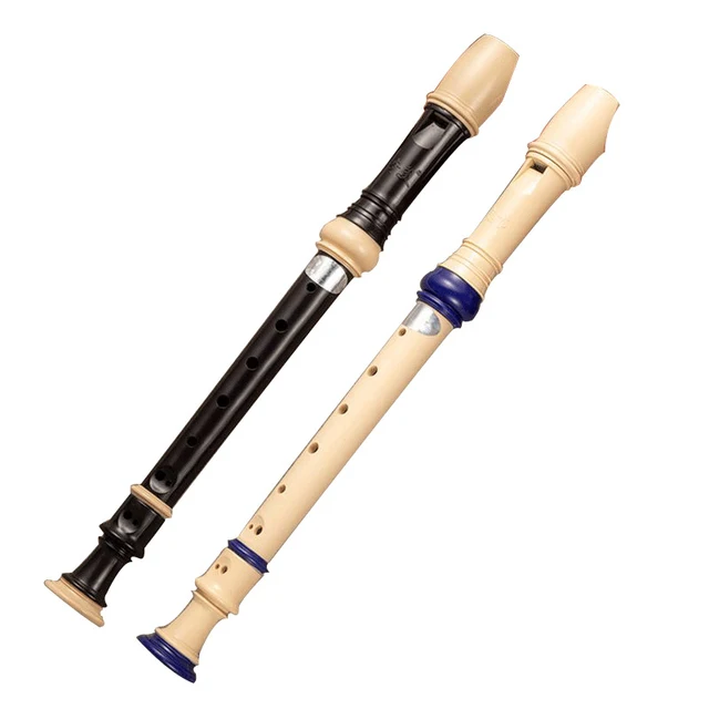 Professional Eight Hole Treble Flute 8-Hole Soprano Recorder Clarinet Black Sound Easy Adjustable Food Grade ABS Non-toxic 4