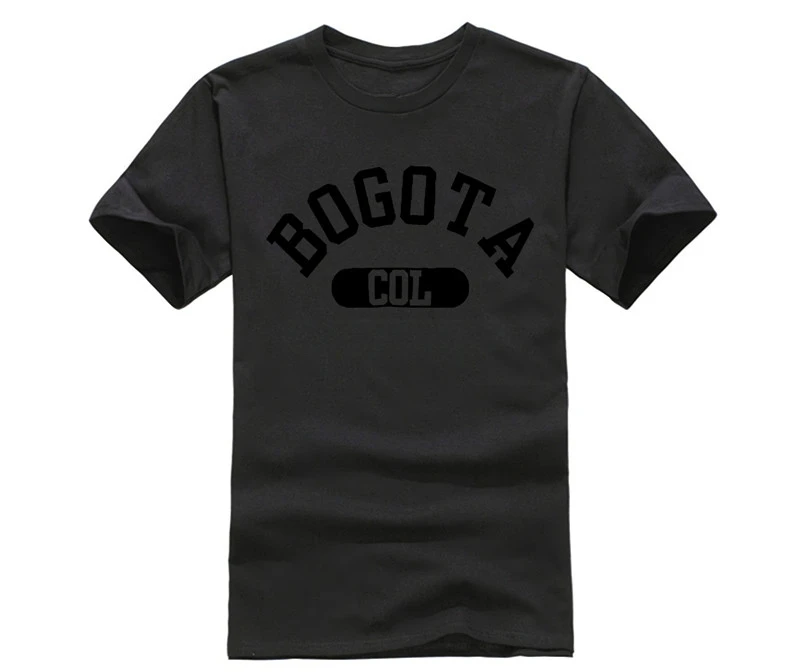 2024 funny summer style short sleeve Bogota Colombia City T-Shirt harajuku graphic oversized men clothing cotton tops hot sale