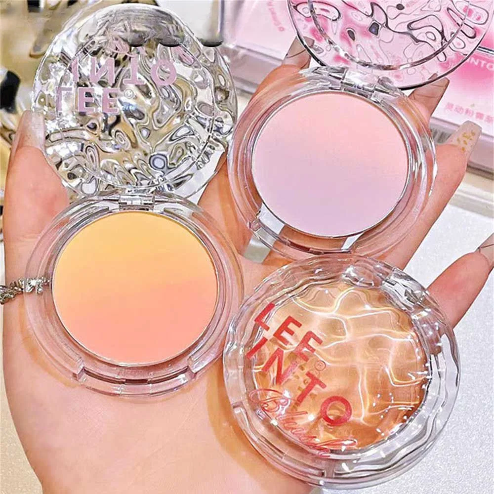 Matte Blush Powder Blusher Palette Shiny Matte Decorate Facial Contours Waterproof And Sweat Resistant Blush Modify The Face