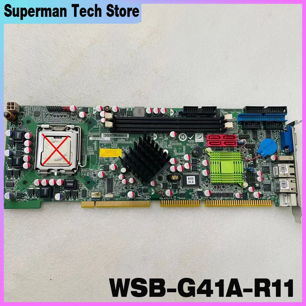 

WSB-G41A-R11 REV 1.1 Industrial Computer Motherboard For IEI