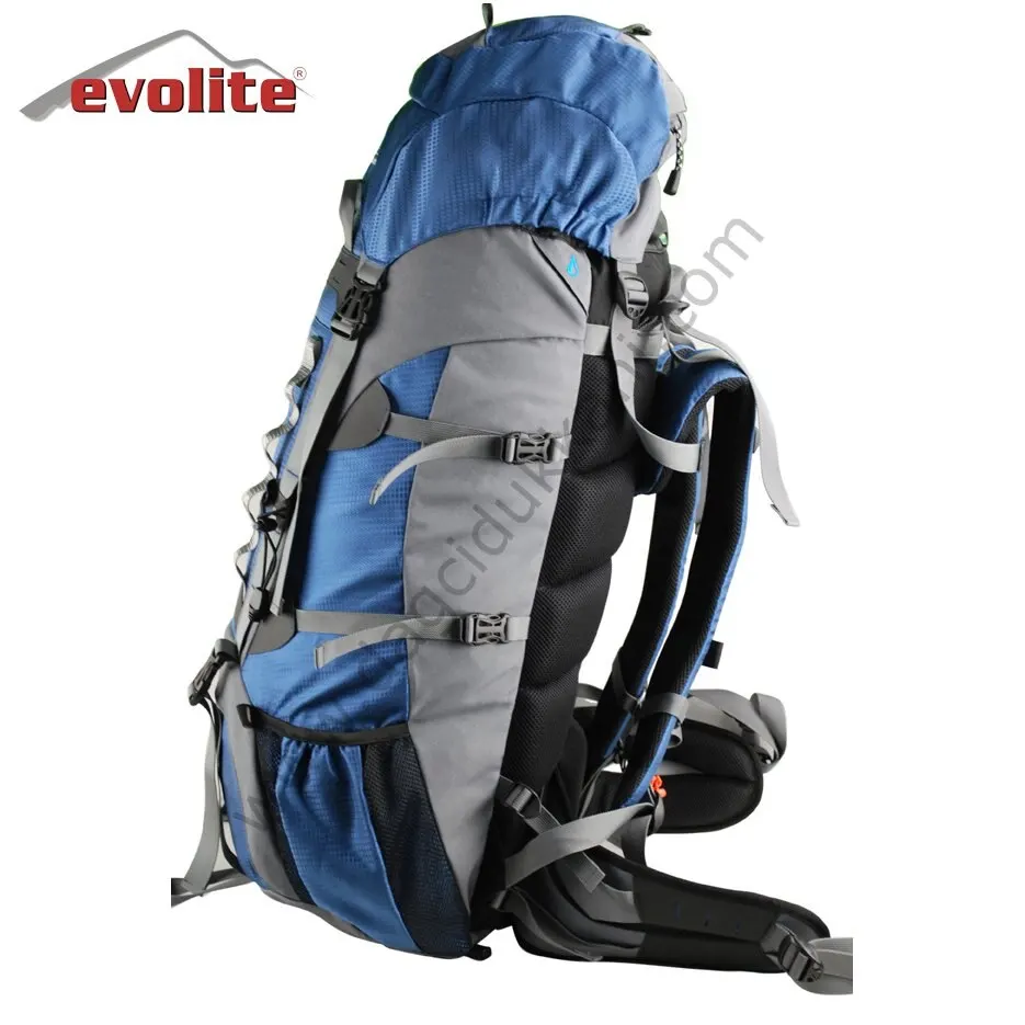 Evolite Poseidon 70+10 Liter Backpack With Rain cover Hiking Trekking Camping Outdoor Mountaineering Bag Comfortable