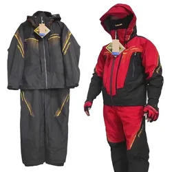 2025 New Strong Waterproof Fishing Suit Men's and Women's Thin Windproof Warm Fishing Jacket and Pants 2pcs Clothes Set