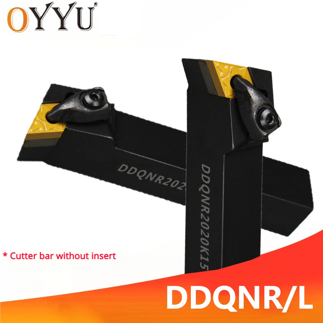 

OYYU Внешний держатель инструментов D-типа DDQNR2525M15 DDQNL2525M15 Хвостовик с ЧПУ DDQNR DDQNL DDQNR2525 DDQNL2525 Используйте вставку DNMG DNMG150404