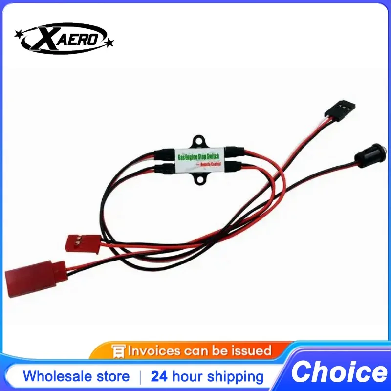 

Gas Engine CDI Kill Switch for RC Airplane Helicopter Waterproof Ignition Cutoff System