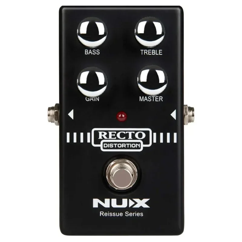 

NUX Recto Distortion Педаль искажения Педаль Электрогитара Эффекты Unleash Heavy Metal Fury